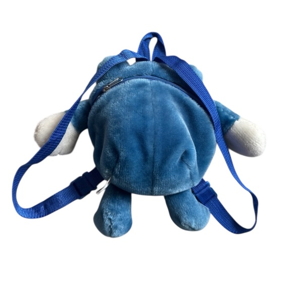 VTG '90s Rare Nintendo Official Pokémon Poliwhirl Plush Zipper Backpack - Picture 2 of 8